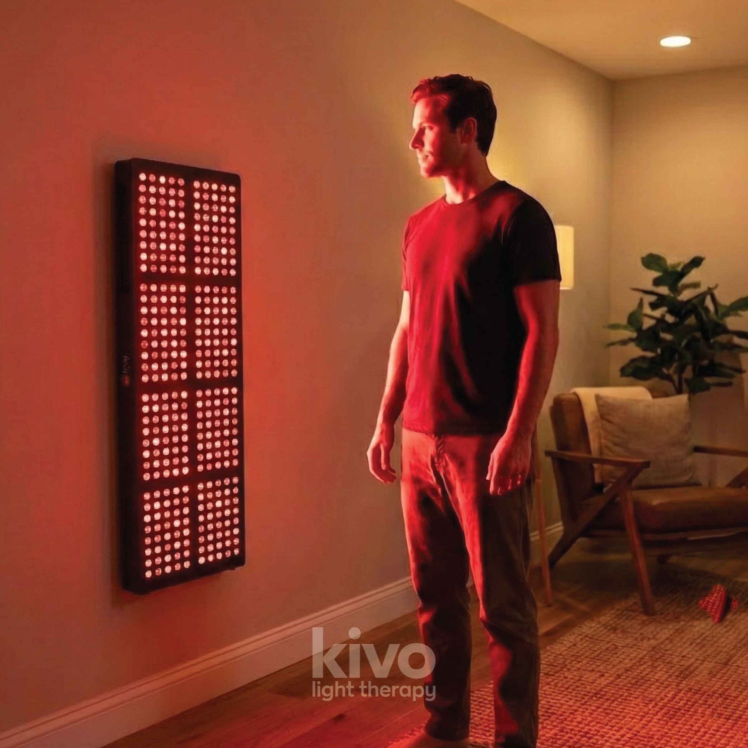 2400 panel red light therapy wall mounted