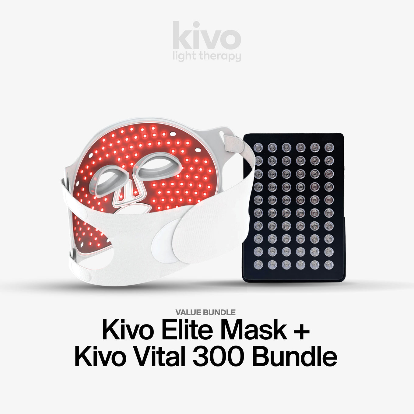 Deals and Discounts on red light small panels and masks bundle