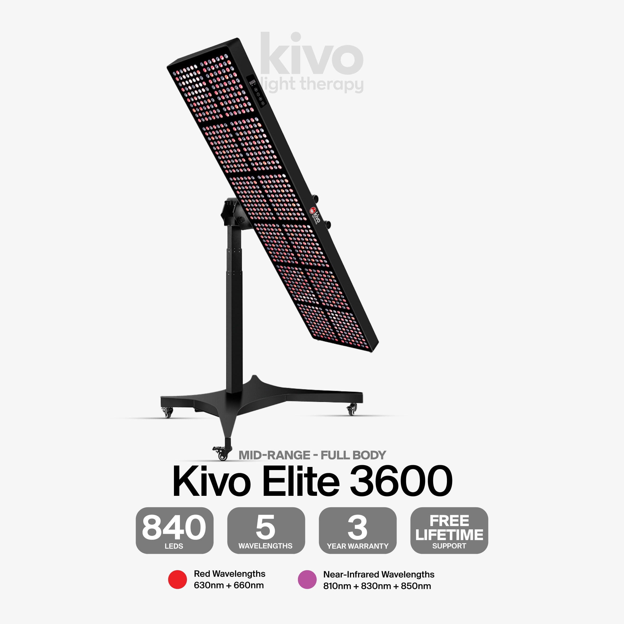 The best large body red light led machine