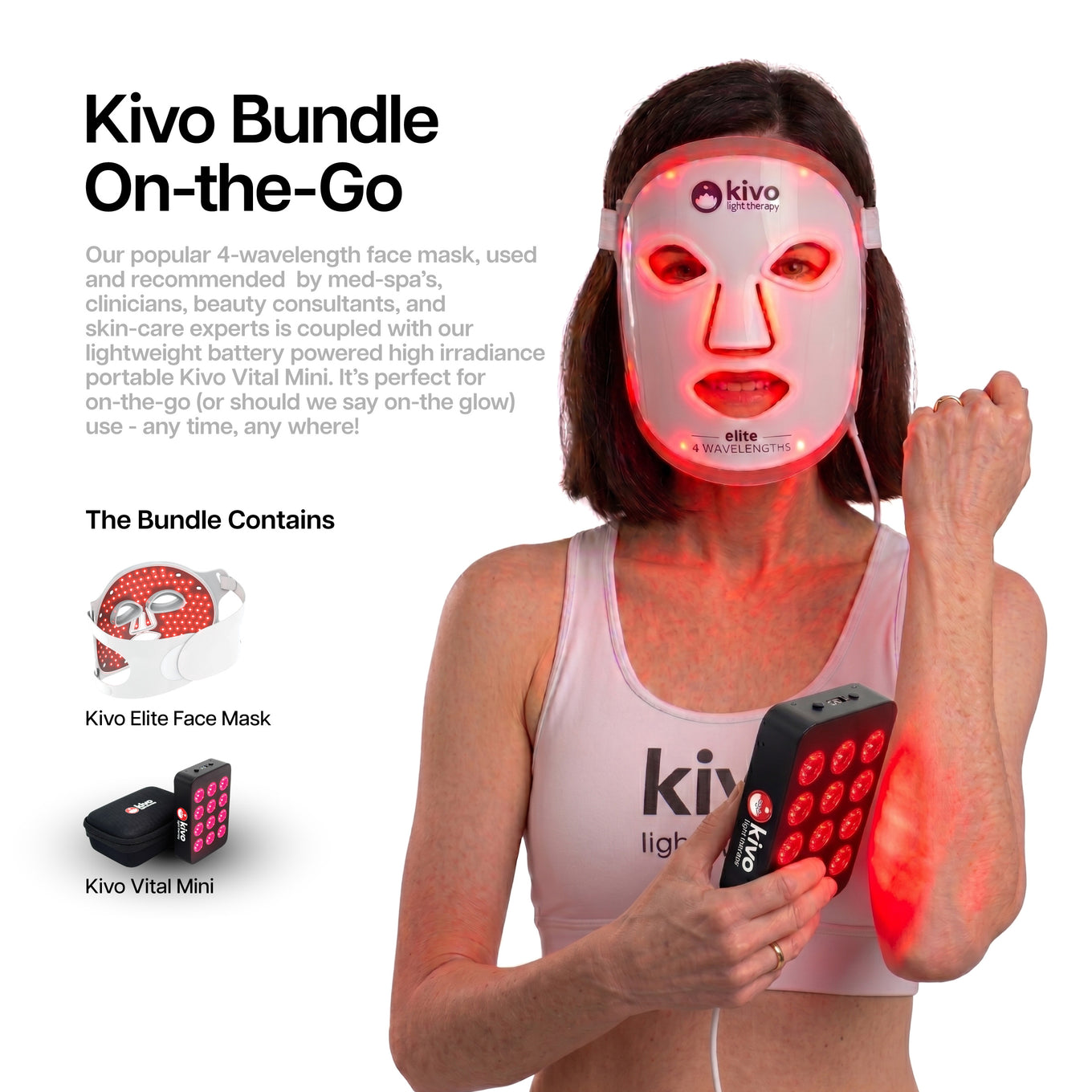 Kivo Elite Mask + Mini Bundle