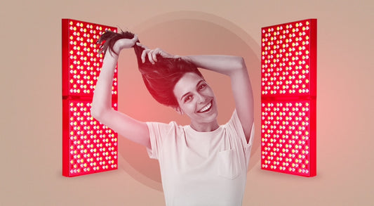 Improve hair growth with KiVO Red Light Therapy