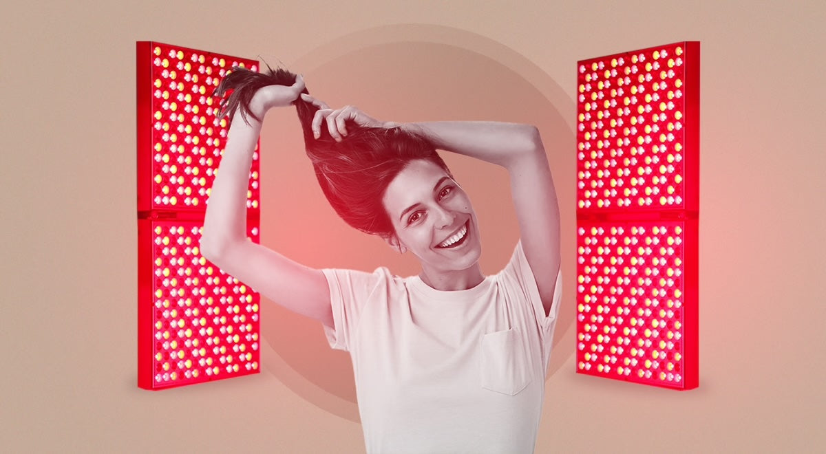 Improve hair growth with Kivo Red Light Therapy