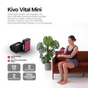 Kivo Vital Mini : Lampe Rouge Portable