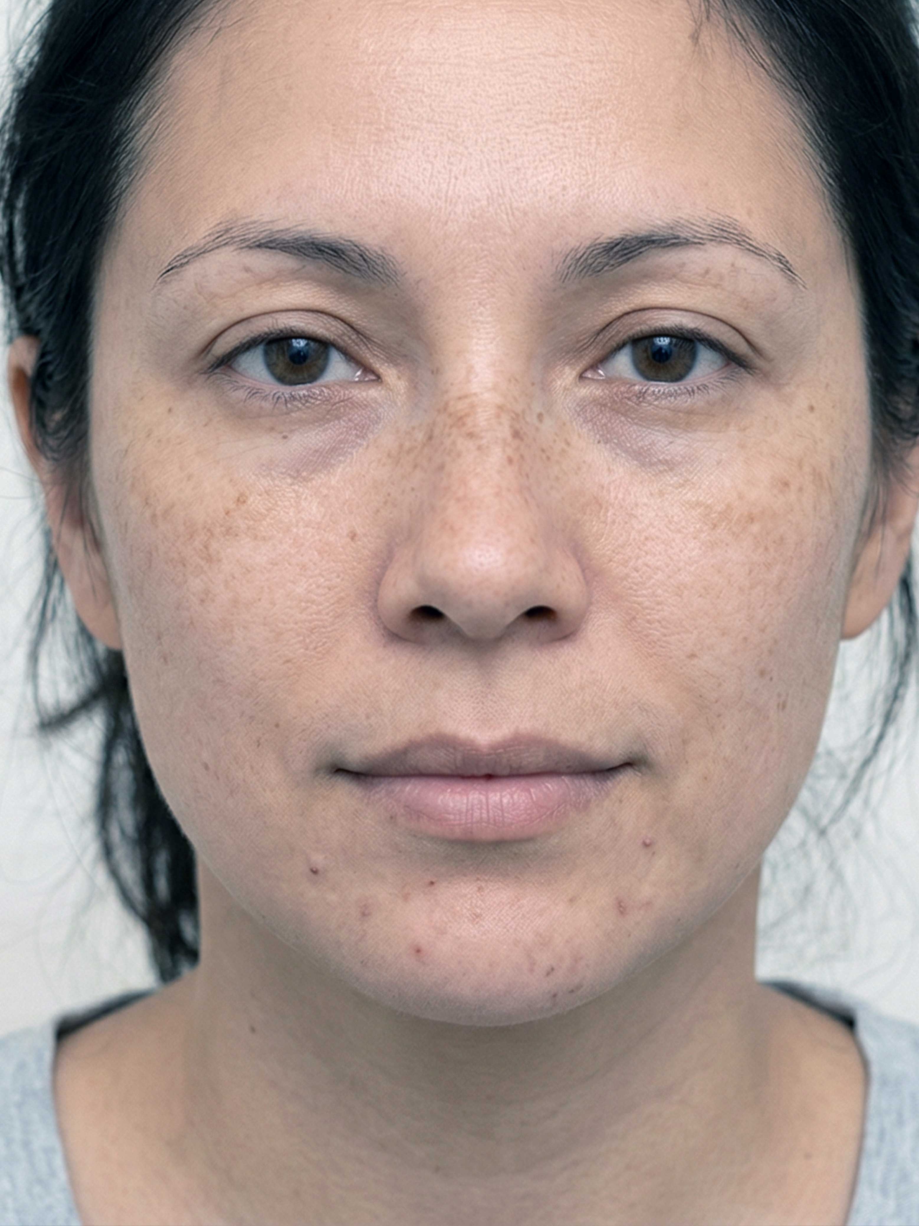 BEFORE Light therapy for hyper pigmentation