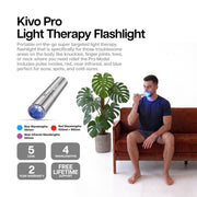 Lampe de poche de luminothérapie rouge et bleue Kivo Pro