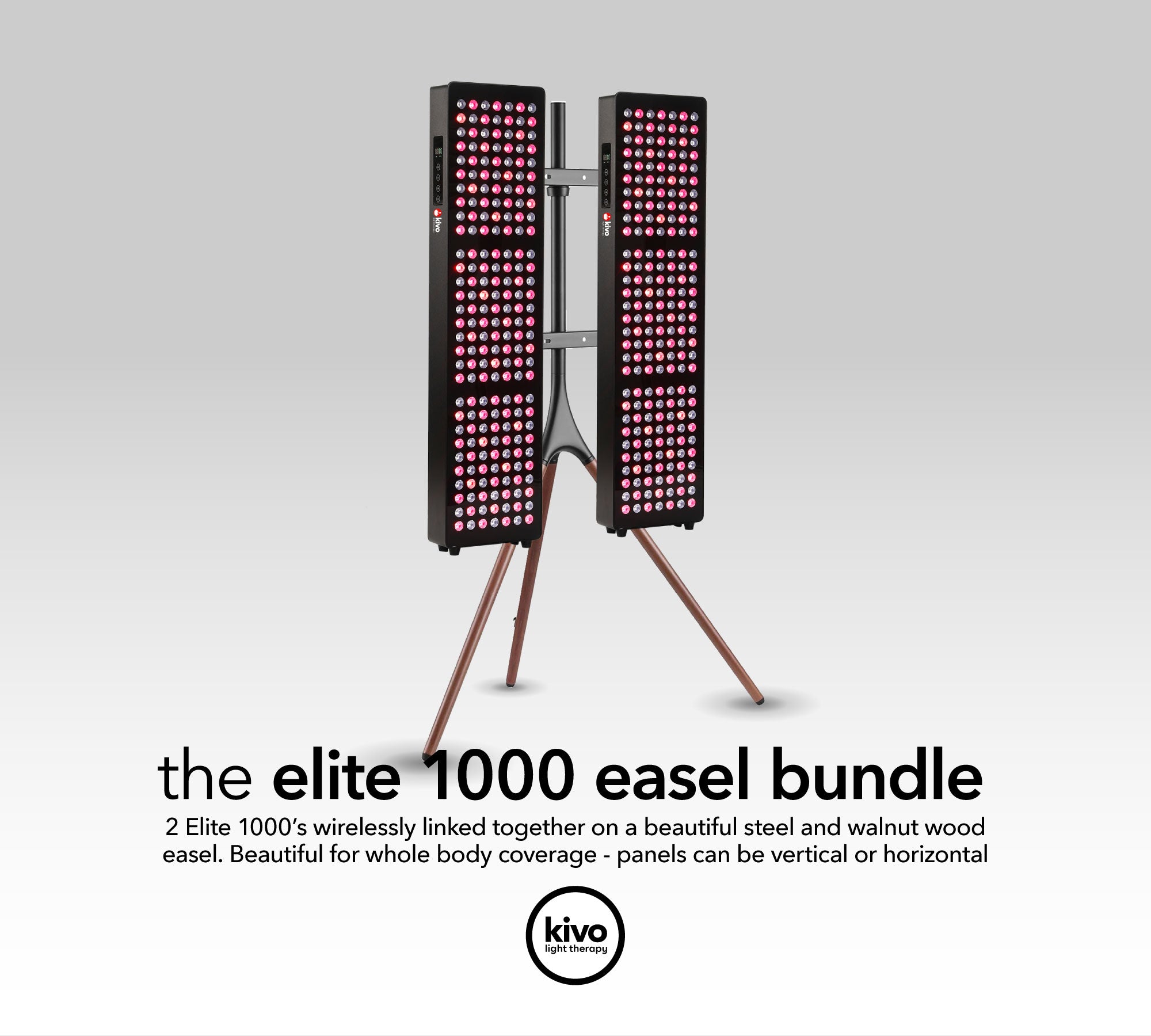 Kivo Elite 1000 Bundle: 2 x Elite 1000 & Easel Stand