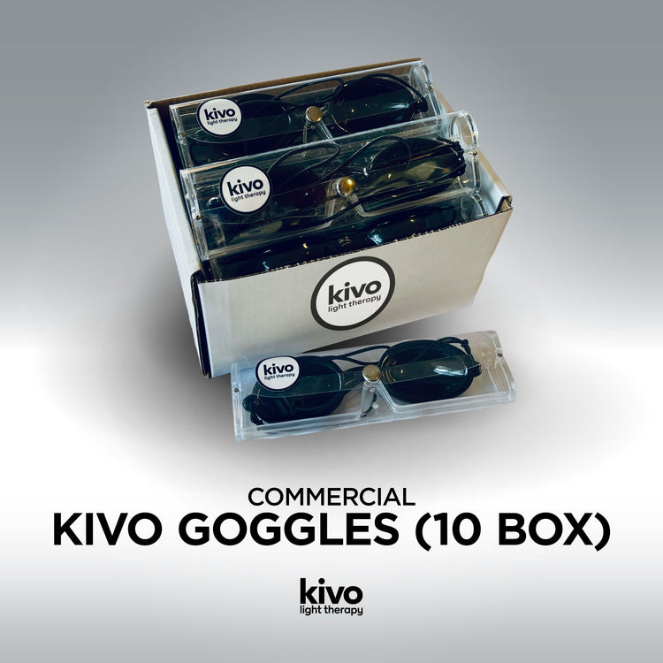 Commercial: Box of 10 Light Therapy Goggles