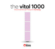 Kivo Vital 1000: Medium Full Body Red Light Therapy Panel