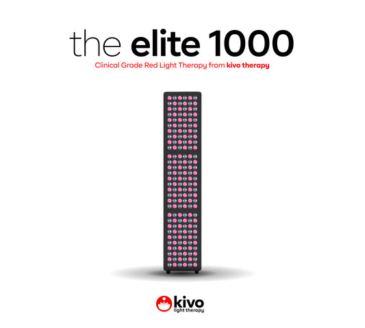 Kivo Elite 1000: Premium Medium Full Body Red Light Therapy Panel