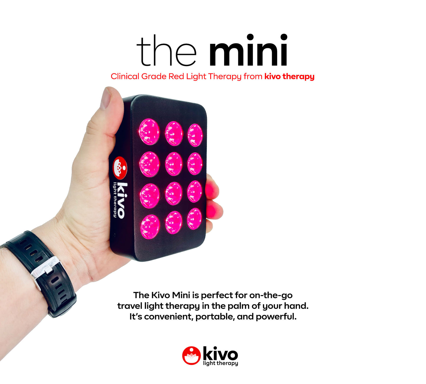 Kivo Mini: Portable Red Light