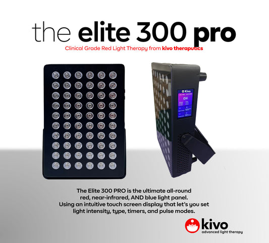 Kivo Elite 300 PRO: Ultimate Portable Red Light Therapy Panel