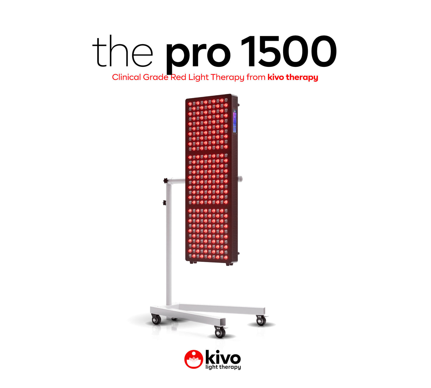 Kivo Pro 1500: Premium Large Red Light Therapy Panel