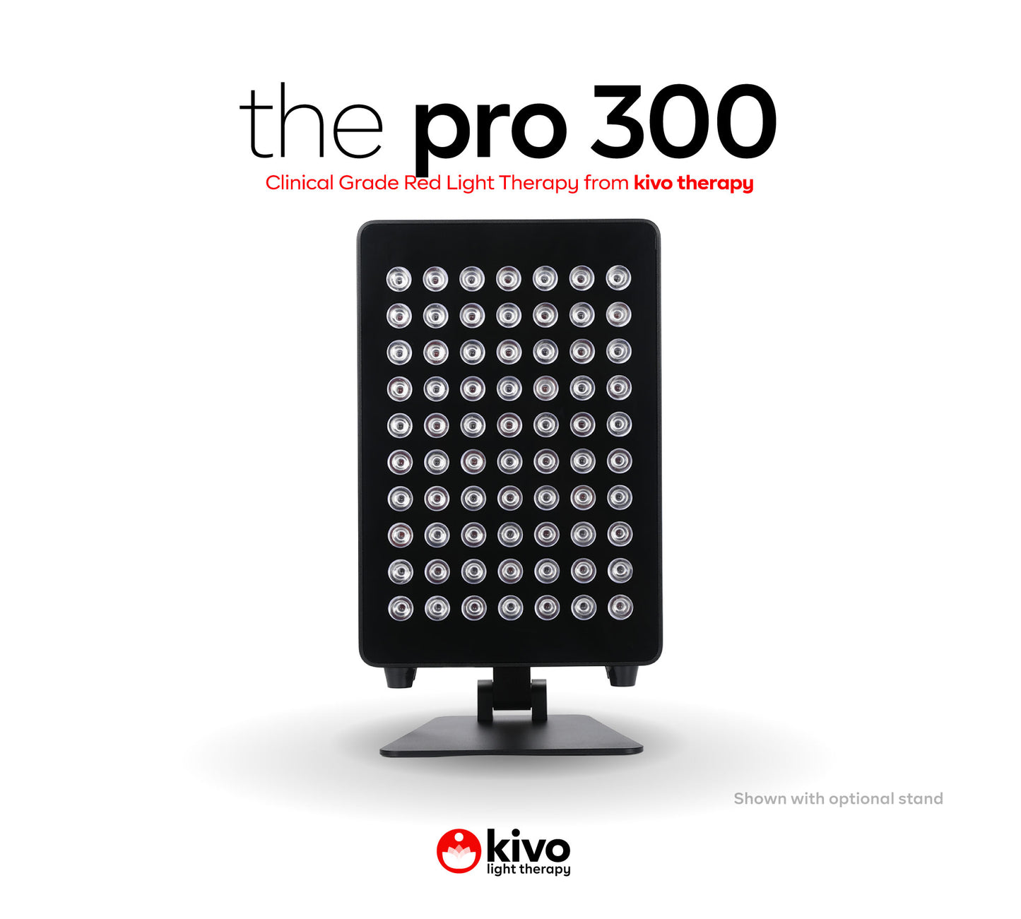 Kivo Pro 300: Ultimate Portable Red Light Therapy Panel