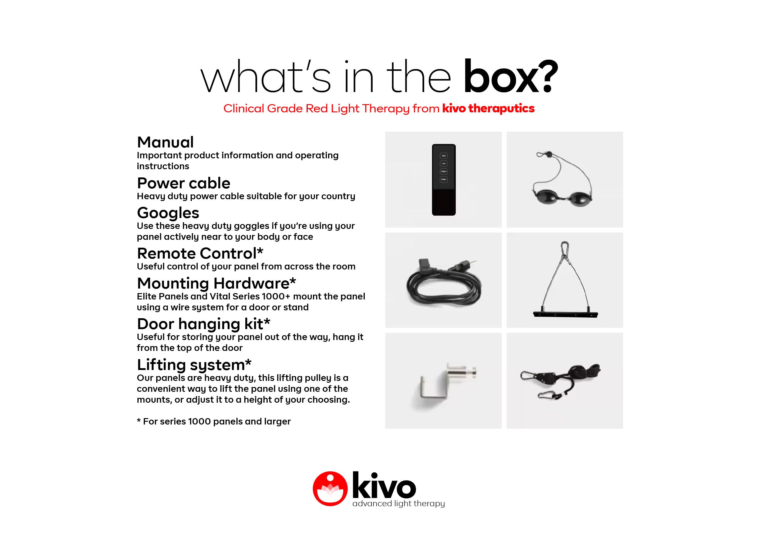 Kivo Vital 300: Portable Small Red Light Therapy Panel