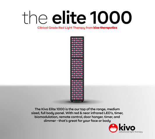 Kivo Elite 1000 - top of the range full body medium sized red light panel machine