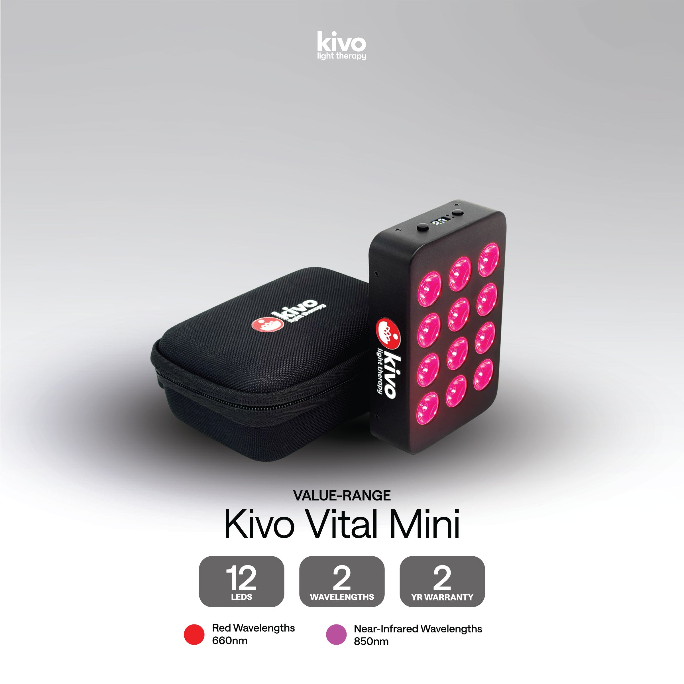 Kivo Wellness Bundle: 300 Series + Mini + Face/Neck/Chest/ + Googles