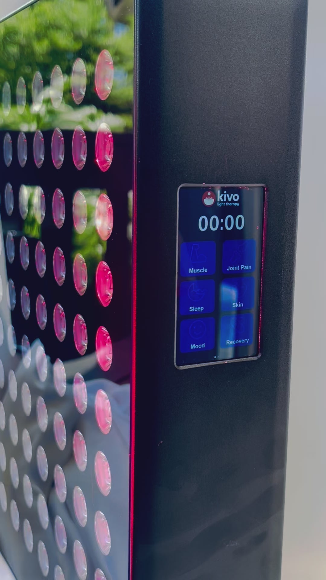 Load video: Kivo Pro 300: Ultimate Portable Red Light Therapy Panel
