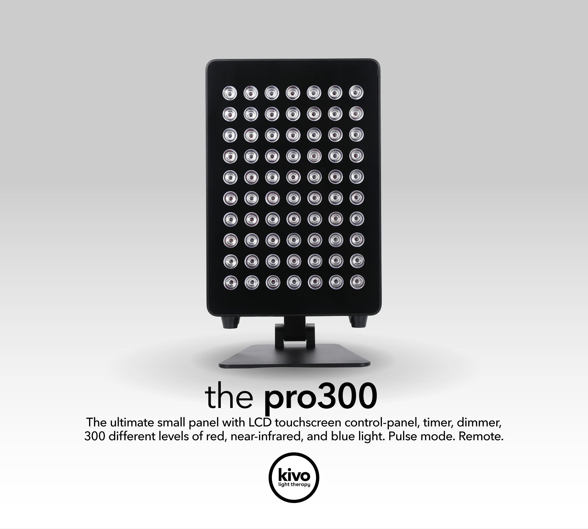 Kivo Pro 300: Ultimate Portable Red Light Therapy Panel