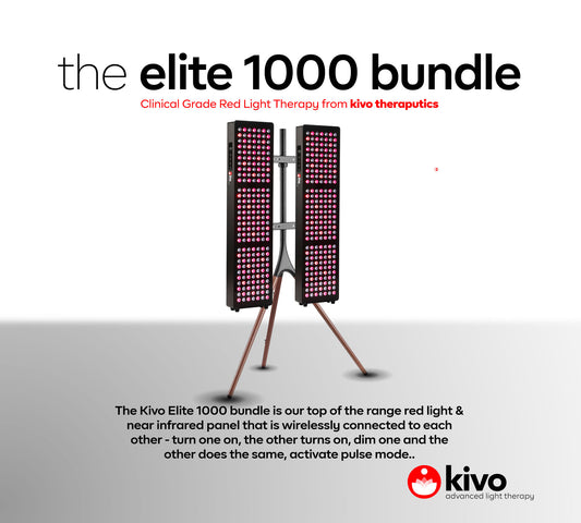 Kivo Elite 1000 Bundle: 2 x Elite 1000 & Easel Stand