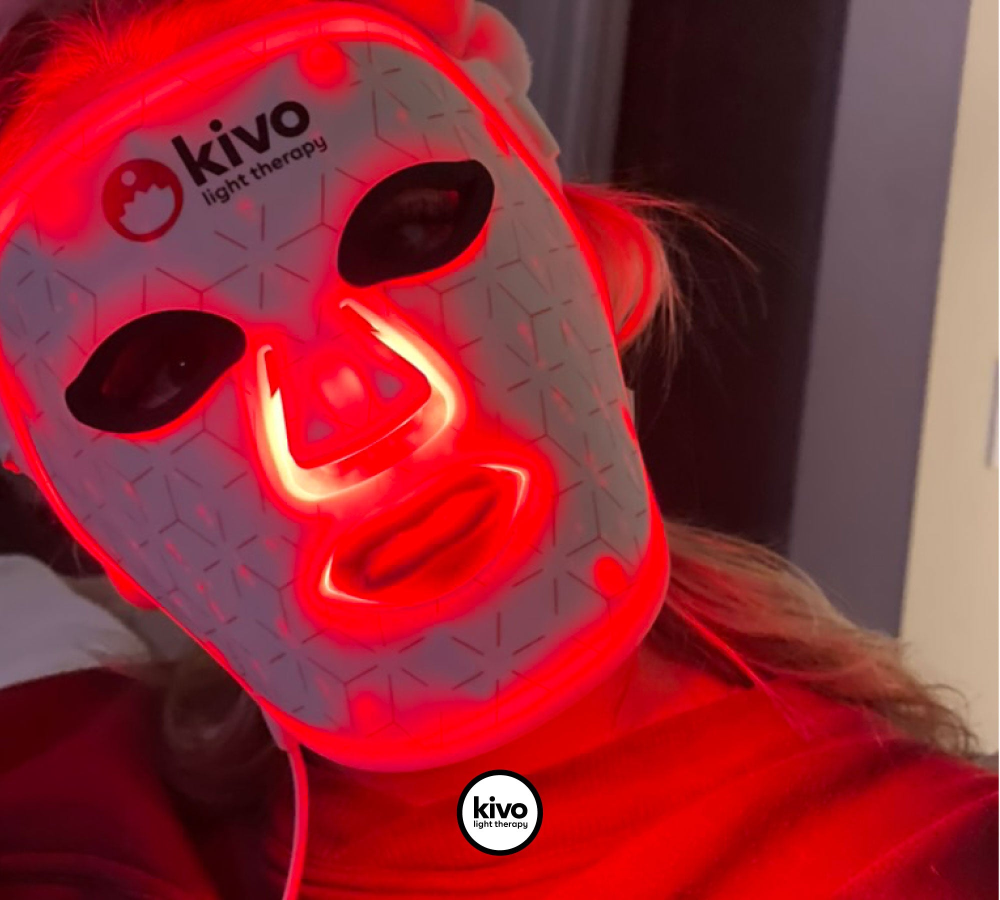 Kivo Face: Red Light Therapy Face Mask