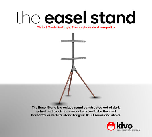 Kivo Easel: Red Light Stand