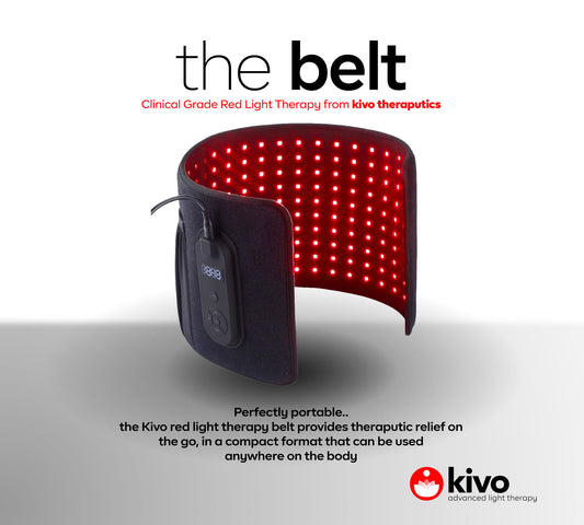 Red light therapy belt