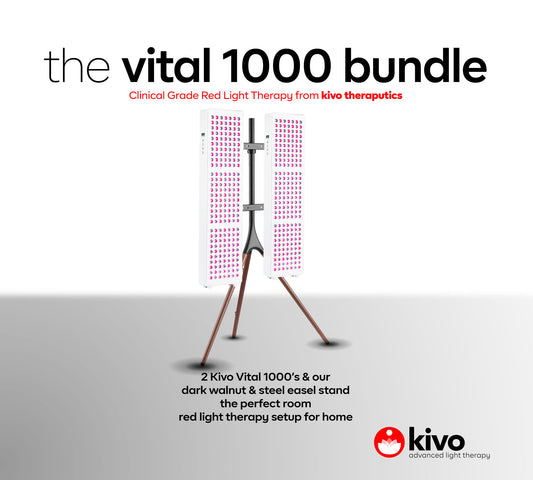 Kivo Vital 1000 Bundle: 2 x Vital 1000 & Easel Stand