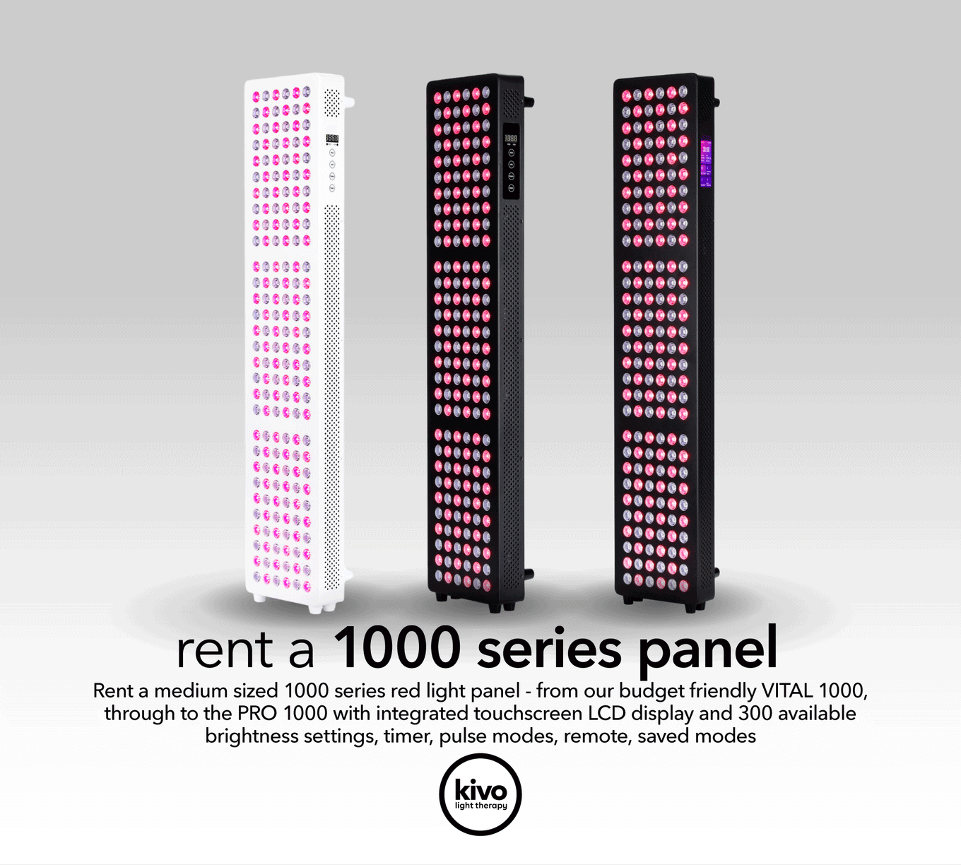Red Large Red Light Panels