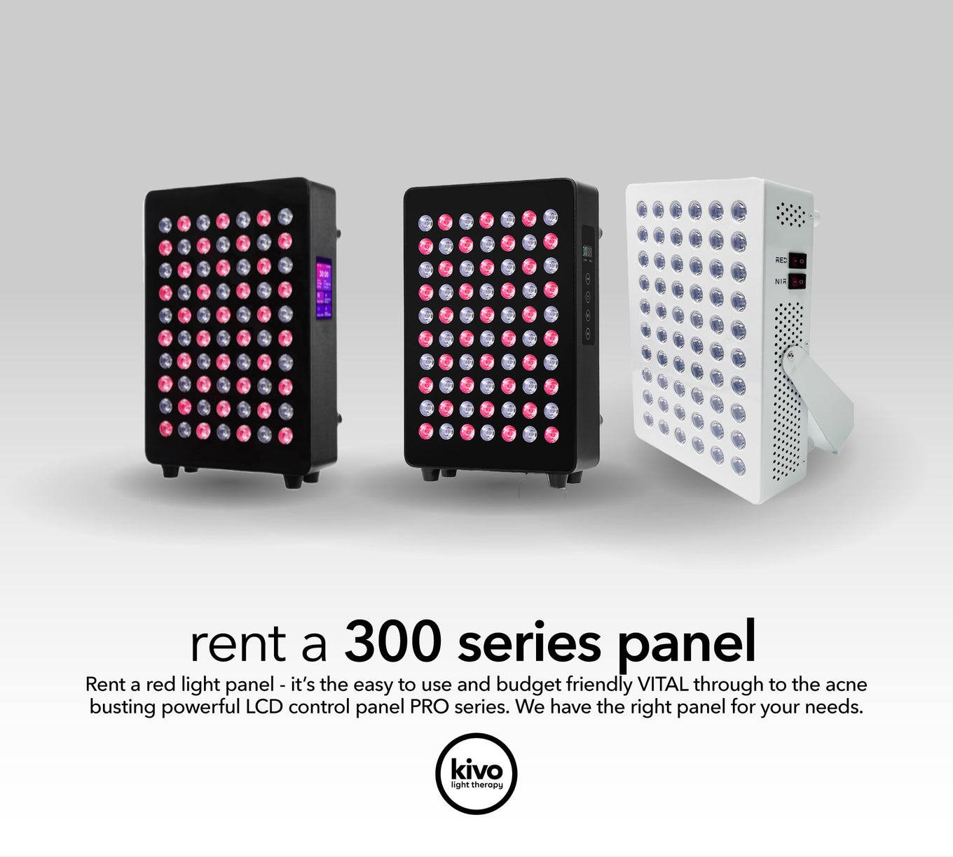 Rent Small Red Light Panel