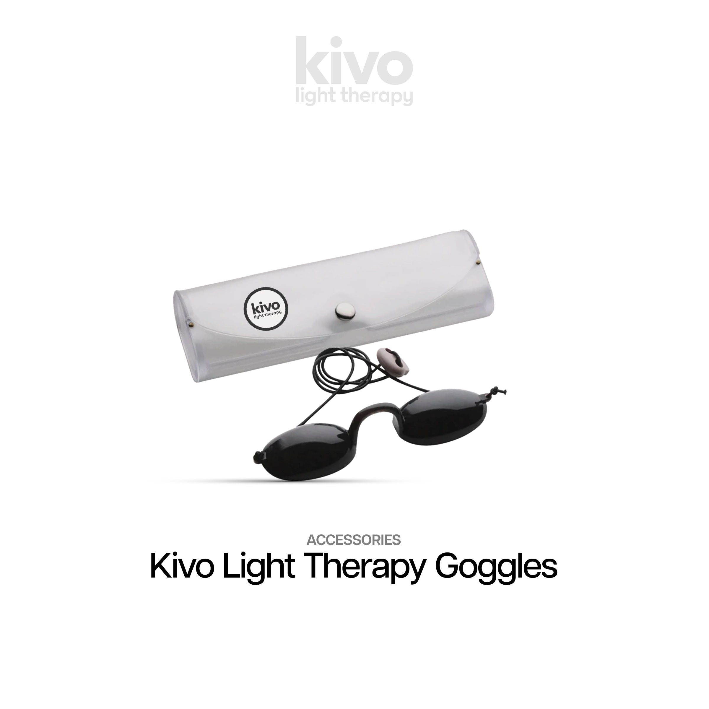 Kivo Goggles: Blue, NIR, and Light Therapy Eye Goggles